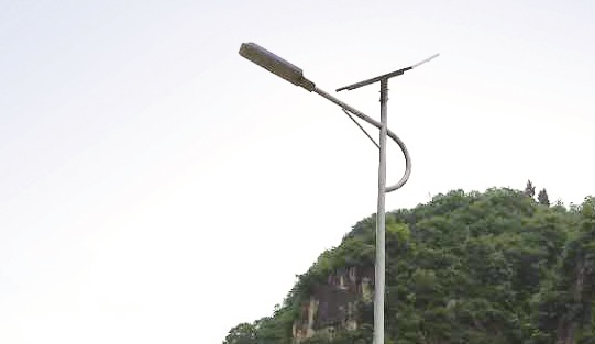 兴山南阳镇白竹村太阳能路灯项目